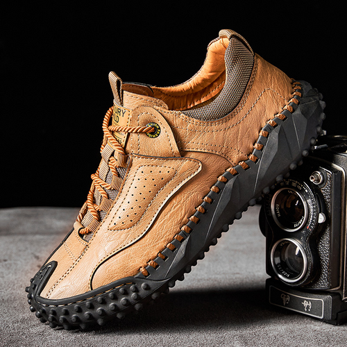 π₯ 60% Off β Classic Leather Hiking Boots | Genuine leather, arch support, wide toe box, waterproof and slip-resistant