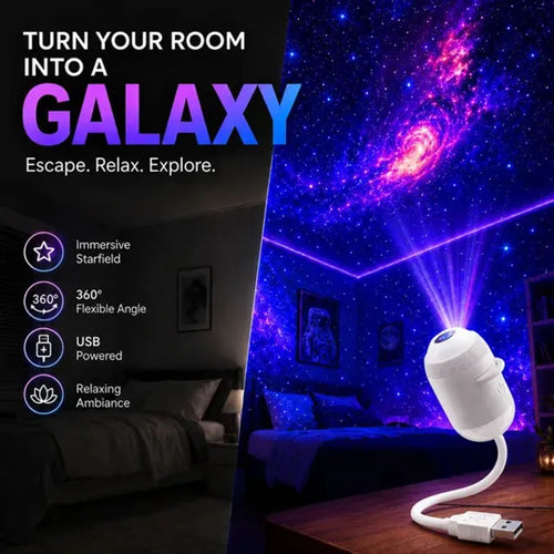 β¨ Plug-and-Play HD Star Projector