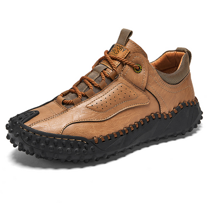 🔥 60% Off – Classic Leather Hiking Boots | Genuine leather, arch support, wide toe box, waterproof and slip-resistant