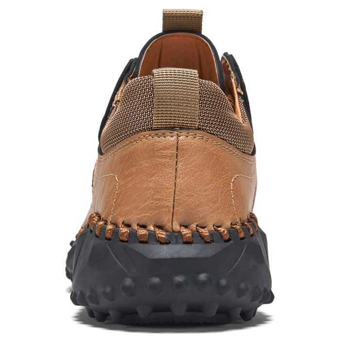 🔥 60% Off – Classic Leather Hiking Boots | Genuine leather, arch support, wide toe box, waterproof and slip-resistant