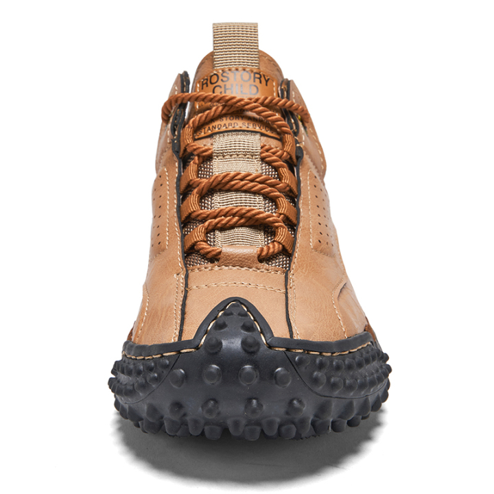 🔥 60% Off – Classic Leather Hiking Boots | Genuine leather, arch support, wide toe box, waterproof and slip-resistant