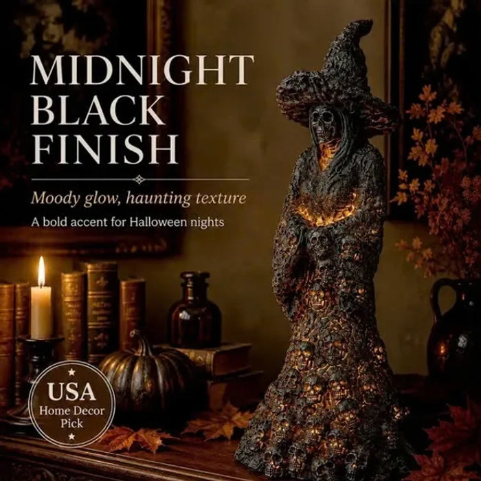 🎃Early Halloween Promotion🏆Skeleton Witch Ornament