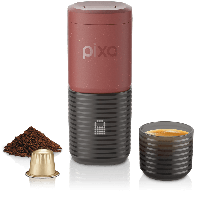 Electric portable espresso maker