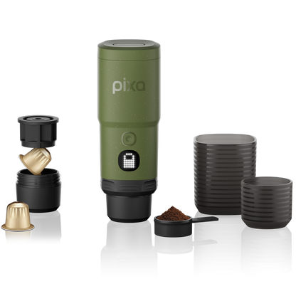 Electric portable espresso maker