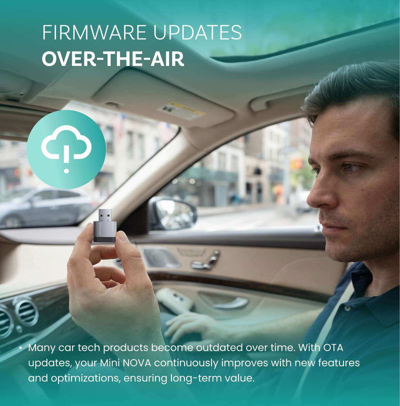Mini NOVA Wireless CarPlay/Android Auto Adapter