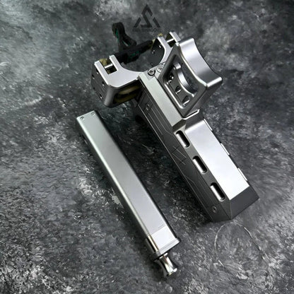 GS272 Semi-auto V5 Slingshot with Double Magazine 22 Shots CNC Aluminum Alloy